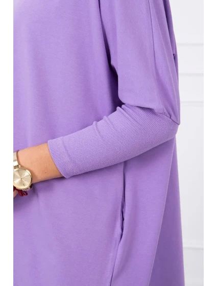 Oversize halenka fialová Oversize halenka fialová