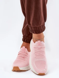 Wygodne Buty Sportowe Damskie Big Star RR274A131 HI-POLY SYSTEM Różowe