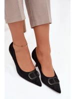 Dámské lodičky S detailem Černé model 21752738 - Boto Dámské lodičky S detailem Černé model 21752738 - Boto
