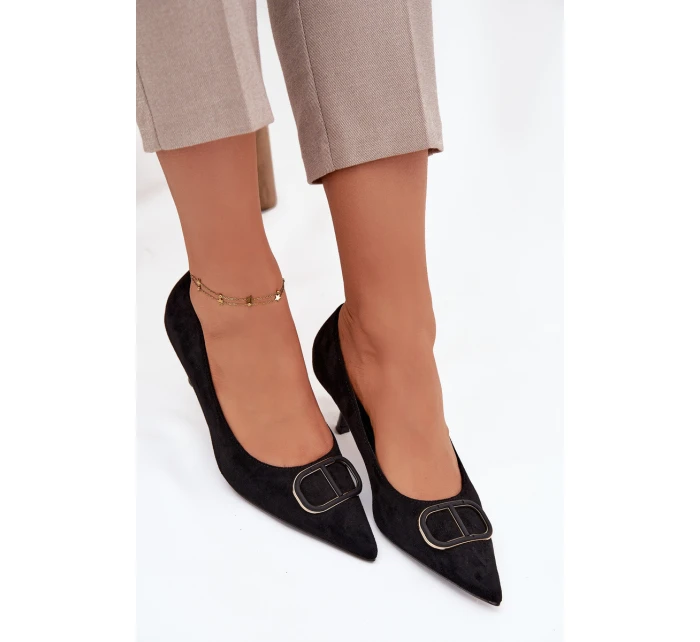 Dámské lodičky S detailem Černé model 21752738 - Boto Dámské lodičky S detailem Černé model 21752738 - Boto