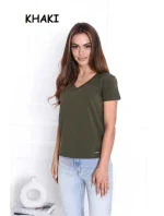 Dámská halenka s krátkým rukávem Dámská halenka s krátkým rukávem