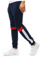 Pánske tmavomodré tepláky UX3544