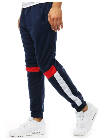 Pánske tmavomodré tepláky UX3544