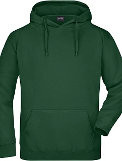 JN 47 Mikina s kapucí model 22524555 dark green - Daiber