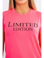 Limitovaná edícia blúzky ružová neón+čierna Limitovaná edícia blúzky ružová neón+čierna