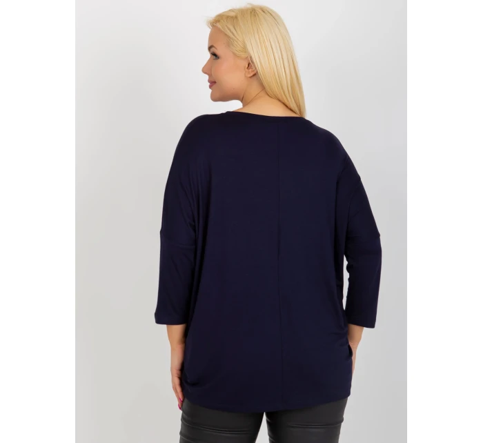 Blúzka RV BZ 5745.18 tmavo modrá