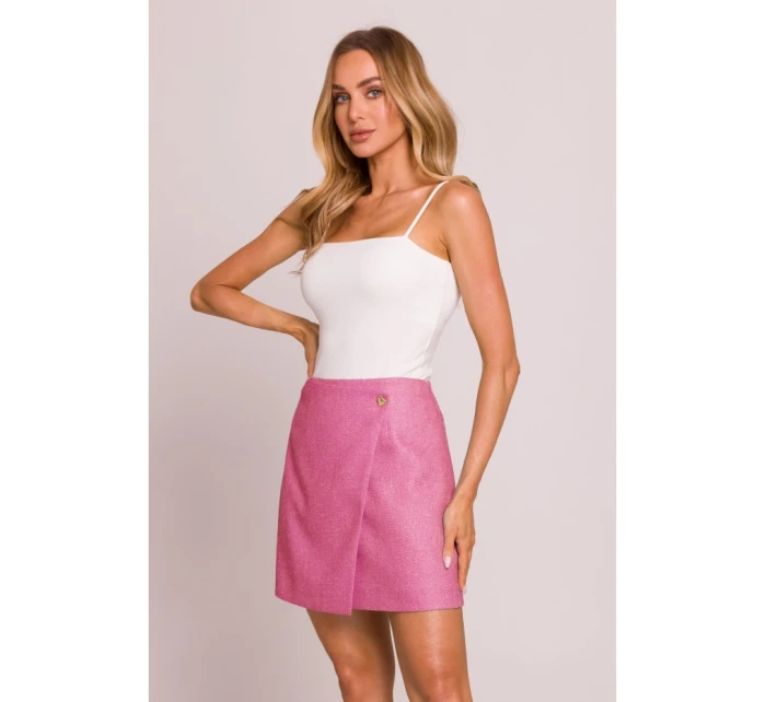 M854 Mini sukňa - fuchsiová M854 Mini sukňa - fuchsiová