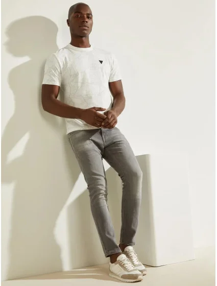 Pánske tričko U1BA11J1311 - P00M - Slonová kosť - Guess