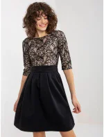 Dámske šaty LK SK 506589 3.05P čierna - FPrice