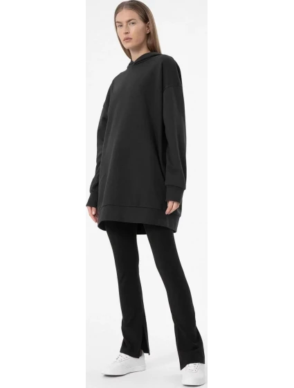 Dámská mikina model 19701734 tmavě šedá - 4F Dámská mikina model 19701734 tmavě šedá - 4F