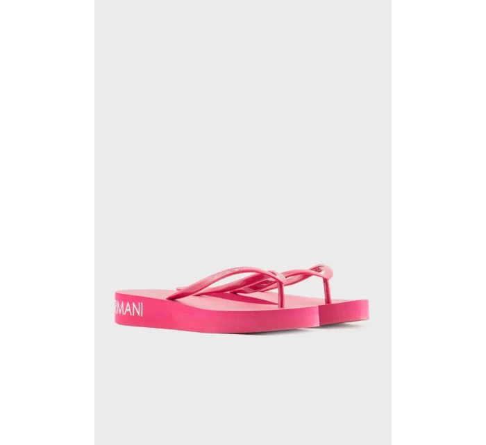 Dámske žabky XVQS07 XN118 00238 pink - Emporio Armani