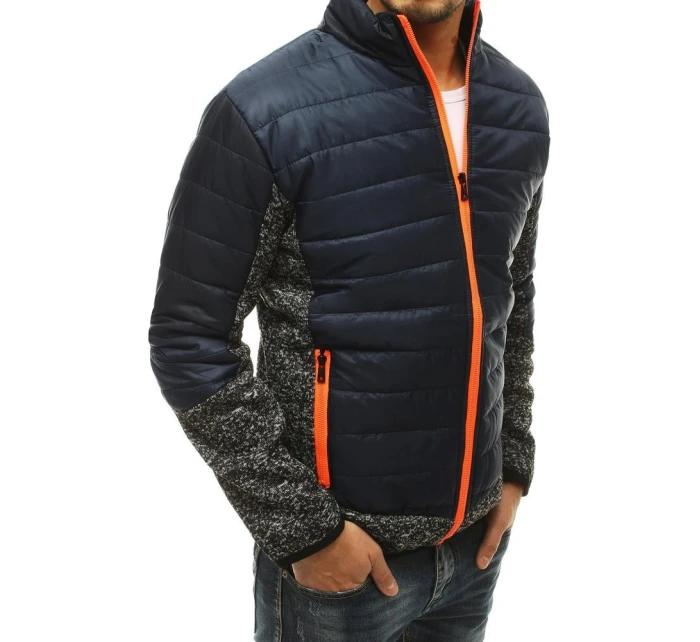 FashionStreet pánska tmavomodrá prechodná bunda TX3783z