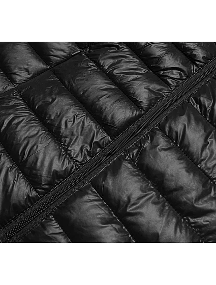 Lehká černá prošívaná dámská bunda model 17987614 - J.STYLE