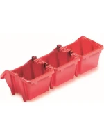 BINEER SHORT 8KS DIELENSKÁ SÚPRAVA PODNOSOV ČERVENÁ KISTENBERG