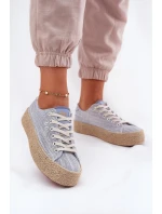 Dámské Tenisky Na Platformě S Pletením model 21693330 Světle Béžové - Lee Cooper