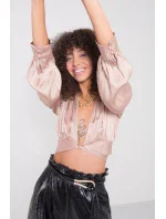 Bluzka model 18804242 beżowy - FPrice Bluzka model 18804242 beżowy - FPrice