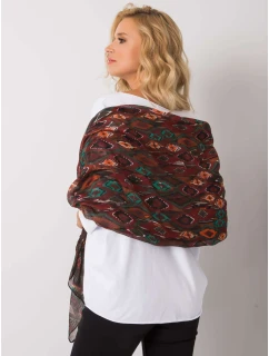 Závoj AT CH F106008 tmavohnedý