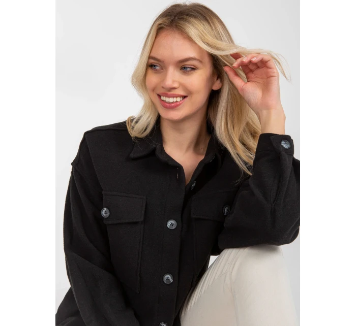 Košeľa DN KS 4005.99P čierna