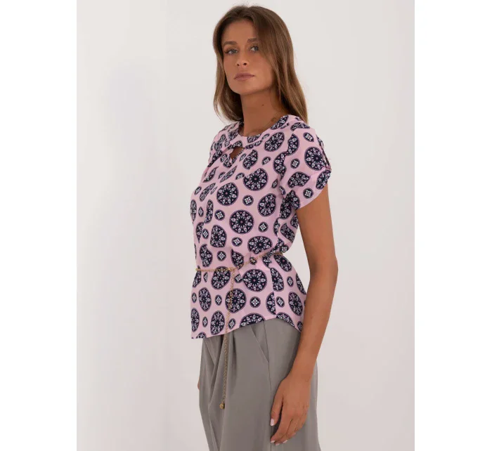 Blúzka LK BZ 505775.00 svetloružová Blúzka LK BZ 505775.00 svetloružová