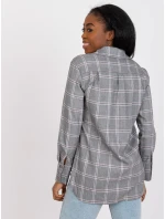 Košeľa LK KS 508770.49P sivá