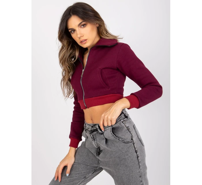 Mikina RV BL 7305.79 gaštanová Mikina RV BL 7305.79 gaštanová