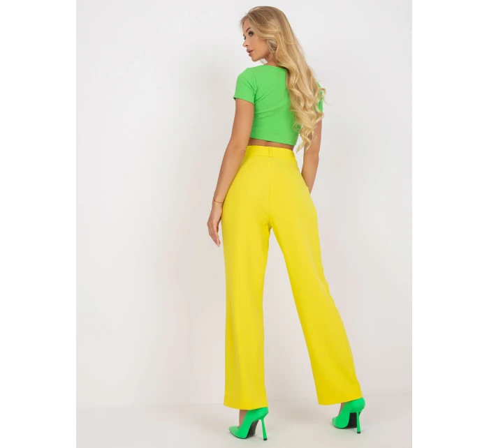 Kalhoty TO SP model 17293536 žlutá - FPrice Kalhoty TO SP model 17293536 žlutá - FPrice