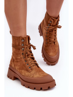Trapper topánky pre ženy Camel Gordts