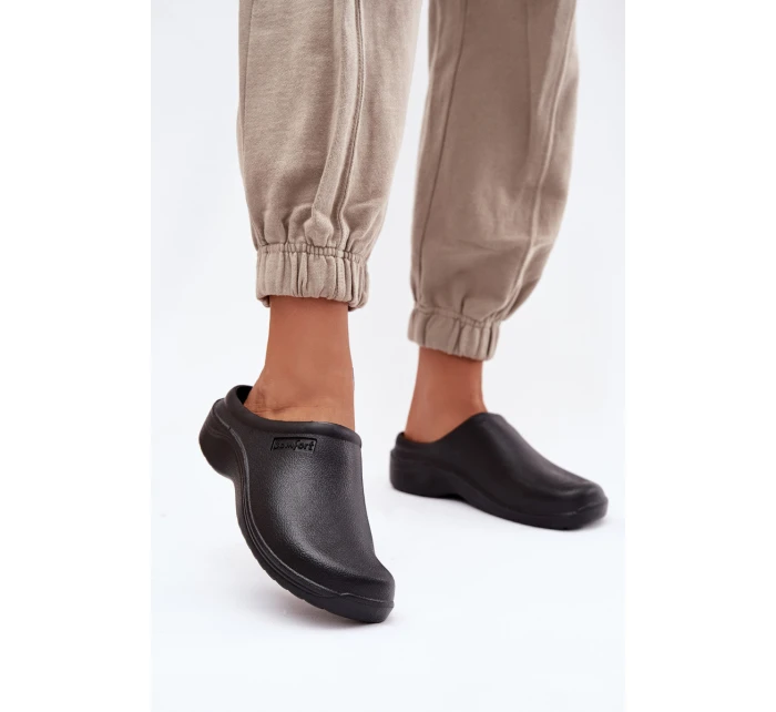 Dámske penové papuče - čierne Parissa