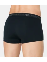 Boxerky Sloggi men Shirt Stop Hipster E čierne - Sloggi