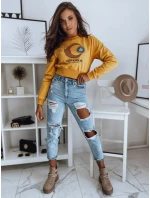 Dámská mikina LUNA žlutá Dstreet model 21967861 - FashionStreet Dámská mikina LUNA žlutá Dstreet model 21967861 - FashionStreet