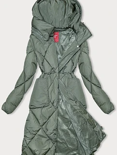 Zimní bunda v khaki barvě s límcem model 21246097 - LHD