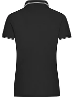 JN Dámské piqué polo 02.0 black/white model 22494675 - Daiber