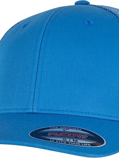 Flexfit 6511 6-panelová truckerová čiapka „Mesh“ 55.6511 modrá