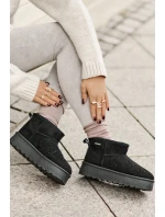 Sněhule se zdobením na platformě Big Star model 21676183 černé - Big Star Shoes Sněhule se zdobením na platformě Big Star model 21676183 černé - Big Star Shoes