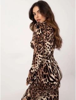 Šaty LK SK 509792 3.37 čierno-béžové