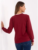Mikina RV BL A868.46 maroon Mikina RV BL A868.46 maroon