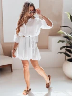 Letní mušelínové šaty white Dstreet model 21989657 - FashionStreet