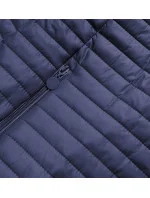 Tmavě modrá dámská oboustranná bunda s kapucí 1 model 17099141 - Andrea Lee Tmavě modrá dámská oboustranná bunda s kapucí 1 model 17099141 - Andrea Lee