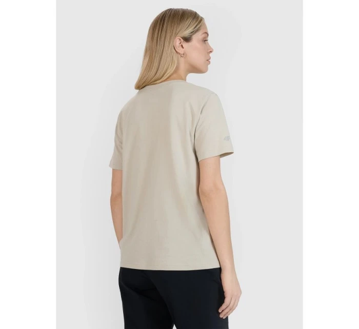 Dámské tričko oversize s potiskem model 21433349 - 4F