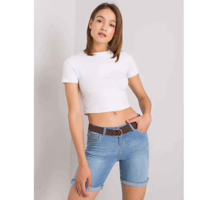 Šortky D85032C62033ZL150 svetlo modré