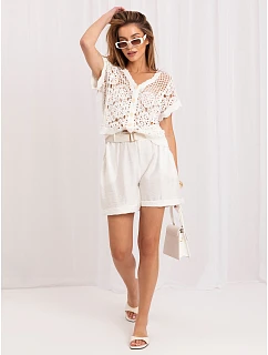 Szorty IT SN model 22222993 ecru - FPrice