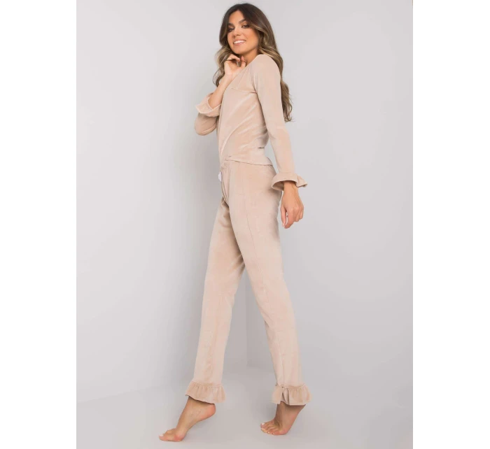 Pyžamo RV PI 7394.23X béžová