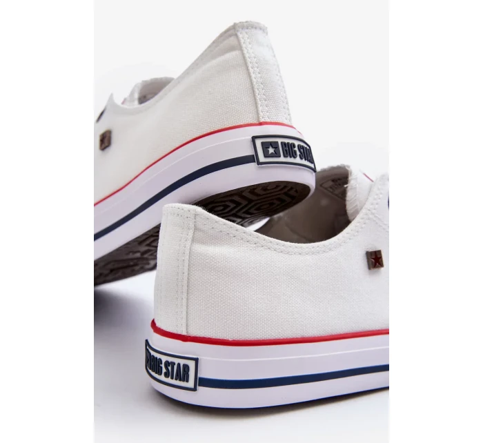 Big Star Low Mens White Sneakers