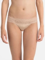 Dámske nohavičky QF1200E-GXB marhuľová - Calvin Klein