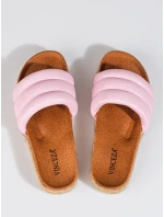 Dizajnové nazúvaky dámske ružové na kline Dizajnové nazúvaky dámske ružové na kline