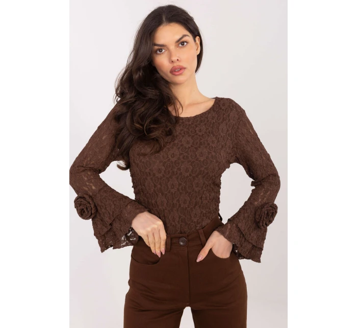 Hodvábna blúzka model 222739 Taliansko Moda