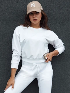 CASUALVIBE dámska klasická mikina biela FashionStreet BY1299
