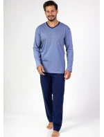 Pánské pyžamo model 20252008 dł/r 2XL3XL Z25 - Regina Pánské pyžamo model 20252008 dł/r 2XL3XL Z25 - Regina