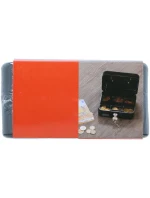 KOVOVÁ KASA NA DOKUMENTY 15x8x11,8 CM BLACK + DECKER