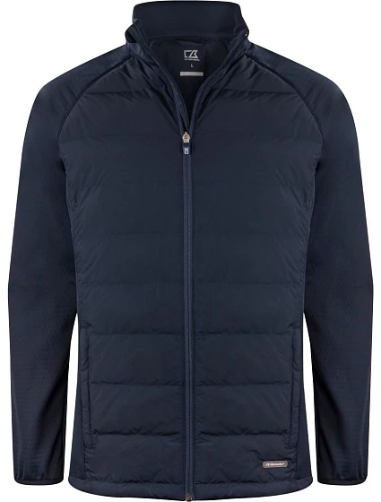 Cutter & Buck Oak Harbor Jacket Men Pánska hybridná bunda 68.1452 tmavomodrá